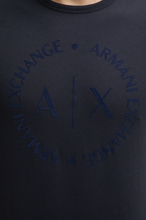 Armani Exchange – T-shirt 8NZTCD.Z8H4Z.NOS granatowy