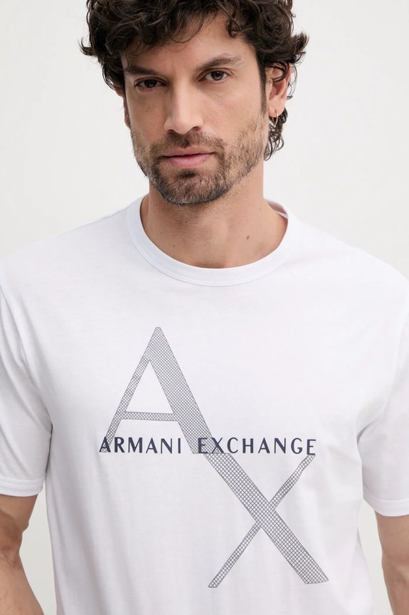 Majica Armani Exchange bijela 8NZT76.Z8H4Z.NOS