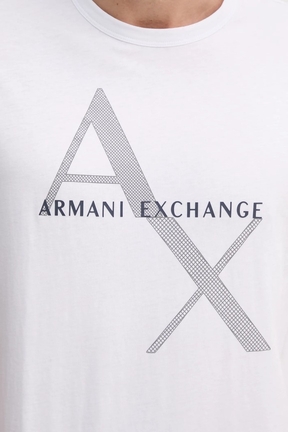 Majica Armani Exchange 8NZT76.Z8H4Z.NOS bijela