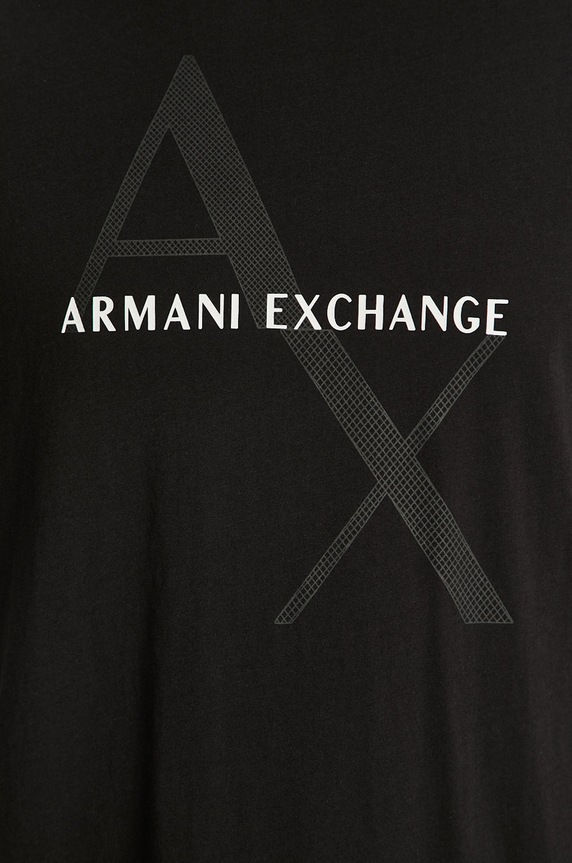 Armani Exchange t-shirt 8NZT76.Z8H4Z.NOS fekete
