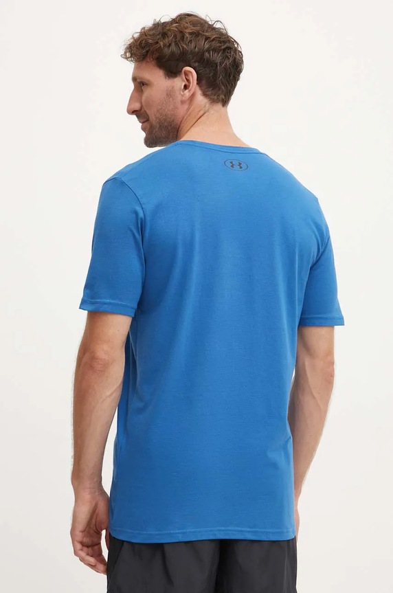 Ruházat Under Armour t-shirt SPORTSTYLE LEFT CHEST 1326799. sötétkék