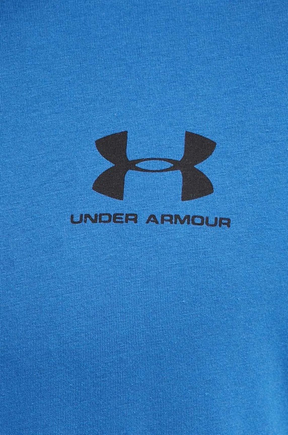 Under Armour t-shirt SPORTSTYLE LEFT CHEST 1326799. sötétkék