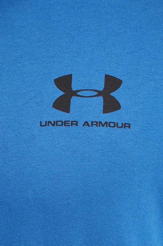Under Armour t-shirt SPORTSTYLE LEFT CHEST 1326799. sötétkék