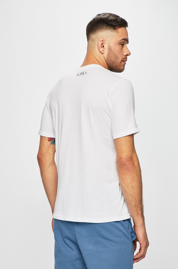 Ρούχα Μπλουζάκι Under Armour SPORTSTYLE LEFT CHEST 1326799. λευκό