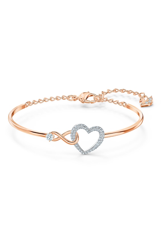 Akcesoria Swarovski - Bransoletka Infinity 5518869 5518869 złoty