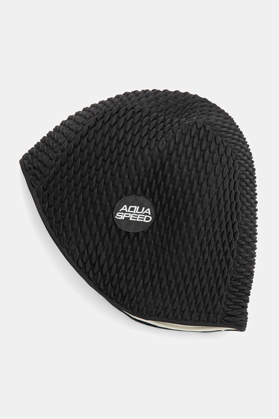Aqua Speed Czepek pływacki czarny BOMBASTIC