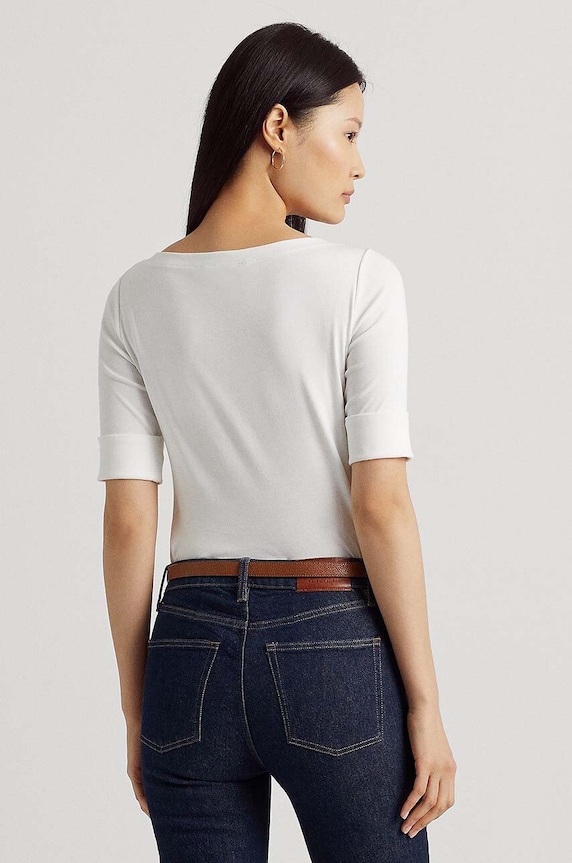 Lauren Ralph Lauren - T-shirt 200654963007 fehér SS26