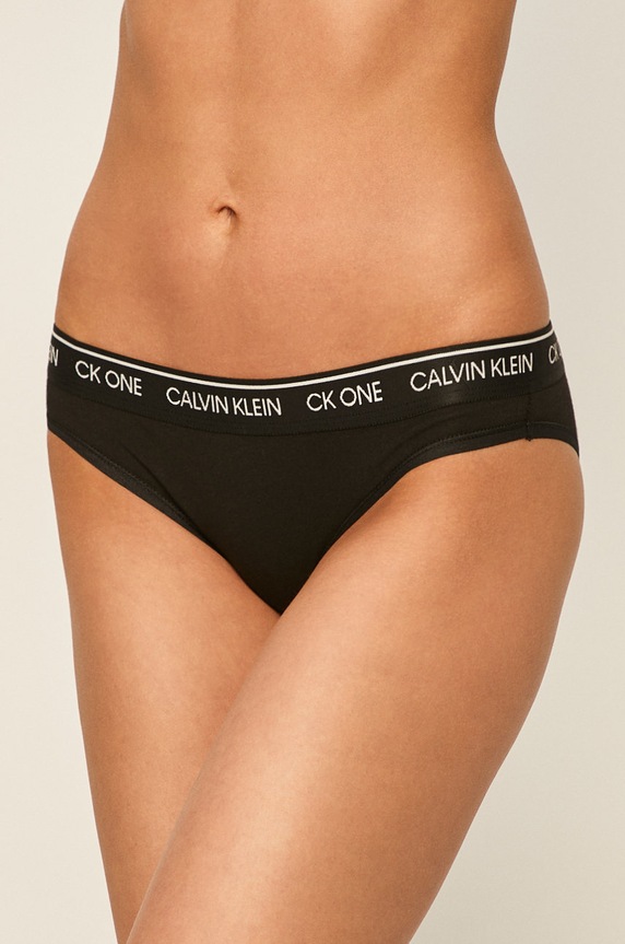 Kalhotky Calvin Klein Underwear hladký černá 000QF5735E