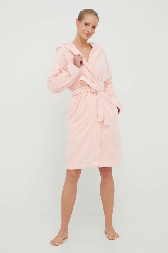 Hugo Boss Ρόμπα PLAIN.WOMEN ροζ AA00