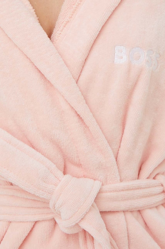 Hugo Boss Ρόμπα PLAIN.WOMEN ροζ