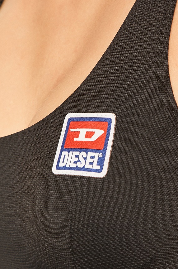 Diesel - Biustonosz kąpielowy czarny 00SIT6.0BAYN