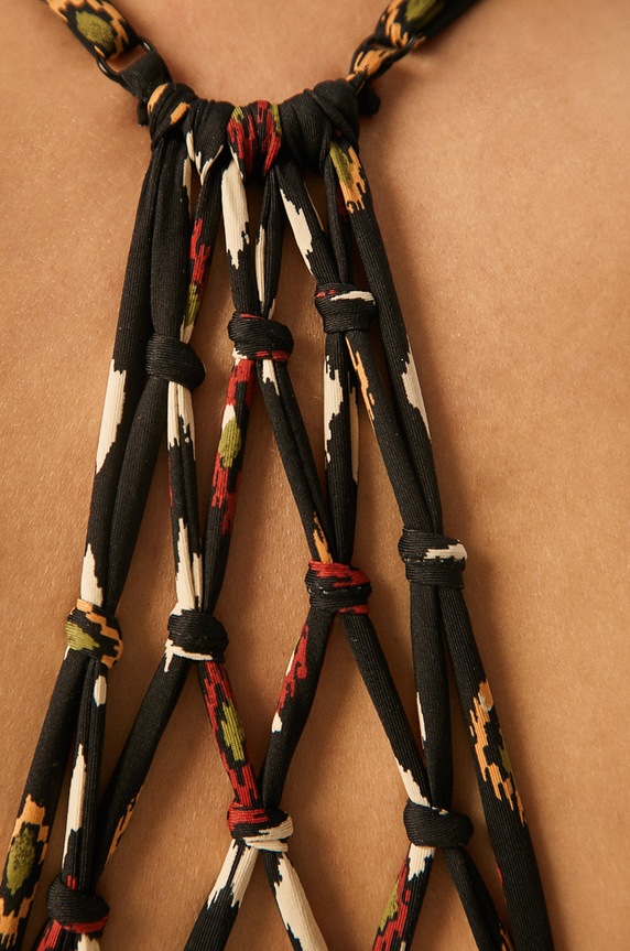 Pepe Jeans - Bikini felső Mara fekete PLB10287