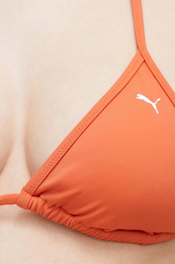 Plavková podprsenka Puma oranžová 907666
