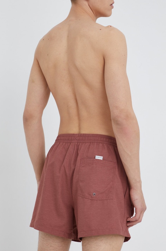 Quiksilver szorty kąpielowe EQYJV03531 bordowy