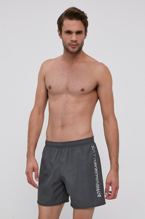 EA7 Emporio Armani szorty kąpielowe szary 902035.CC720.NOS