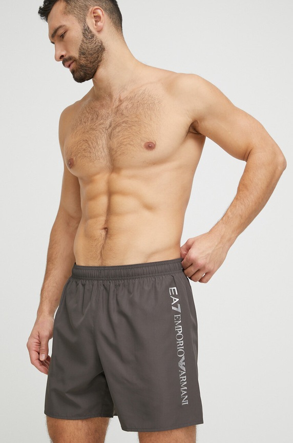 EA7 Emporio Armani fürdőnadrág szürke 902035.CC720.NOS