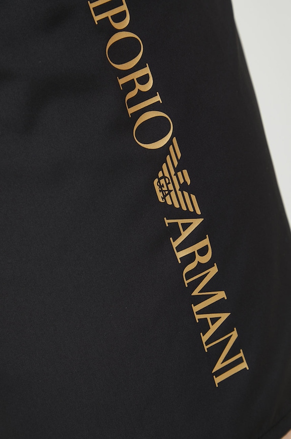 EA7 Emporio Armani Plavkové šortky čierna 902035.CC720.NOS