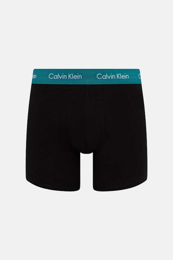 Odzież Calvin Klein Underwear bokserki męskie bawełniane z elastanem 3-pack 000NB1770A czarny