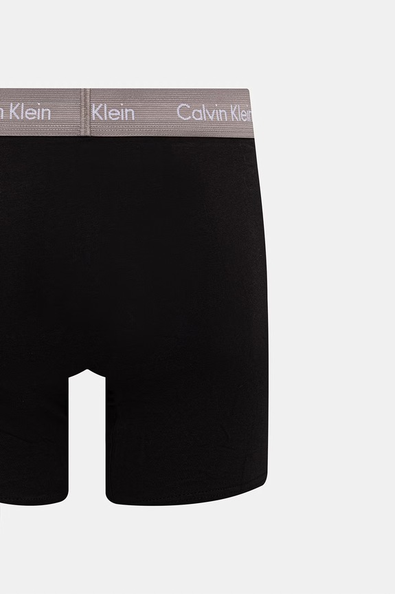 Calvin Klein Underwear bokserki męskie bawełniane z elastanem 3-pack 000NB1770A czarny