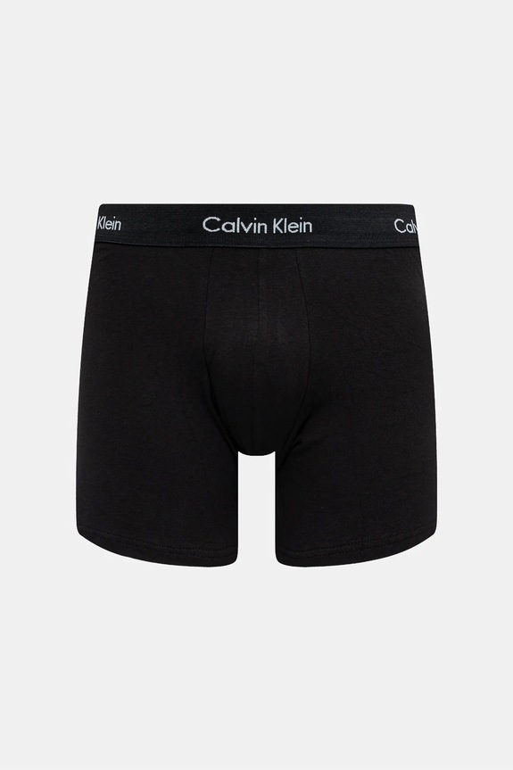 Odzież Calvin Klein Underwear bokserki męskie bawełniane z elastanem 3-pack 000NB1770A czarny