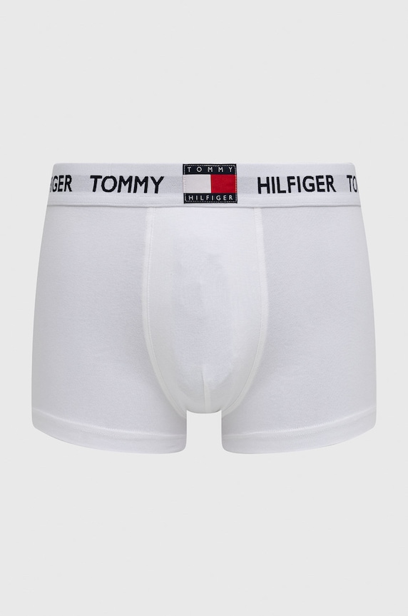 Tommy Hilfiger - Boxerky bavlna bílá UM0UM01810