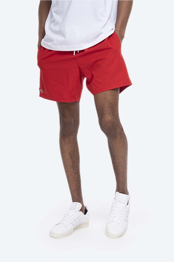 Lacoste szorty kąpielowe czerwony MH6270