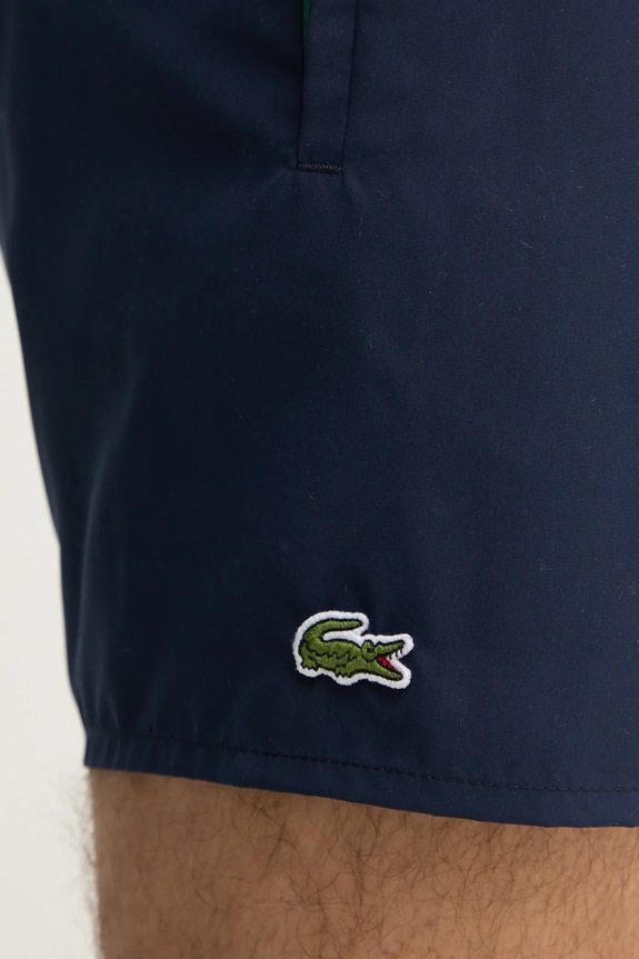 Kratke hlače za kupanje Lacoste mornarsko plava MH6270