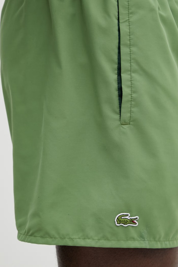 Плувни шорти Lacoste зелен MH6270
