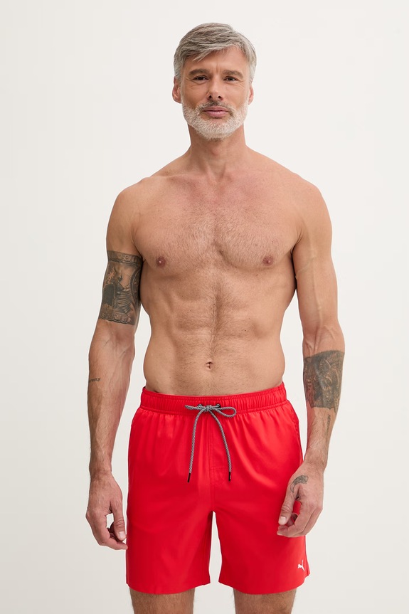 Puma pantaloni scurți de baie bărbați rosu 907660