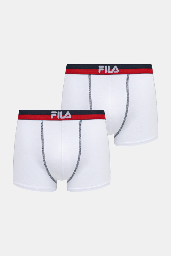 Fila - Bokserice (2-pack) print bijela FU5020/2