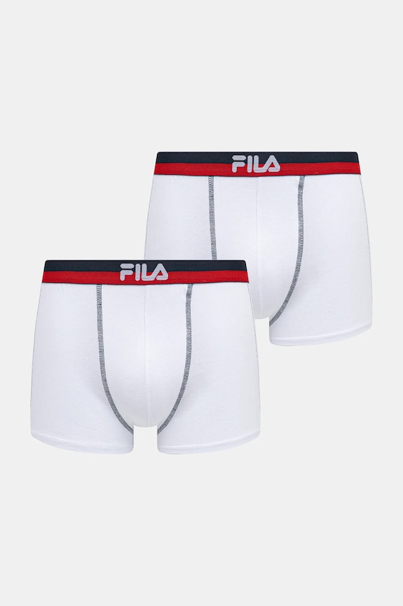 Fila - Bokserice (2-pack) print bijela FU5020/2