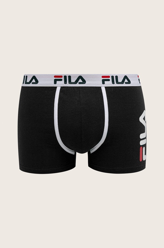 Fila - Bokserki dzianina czarny FU5040