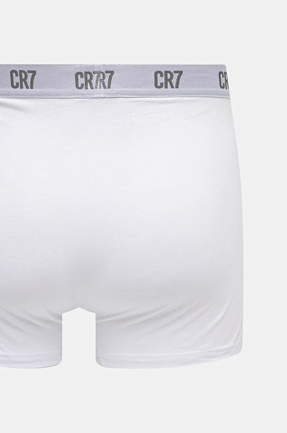 Odzież CR7 Cristiano Ronaldo - Bokserki (3-pack) 8100.49.100 biały