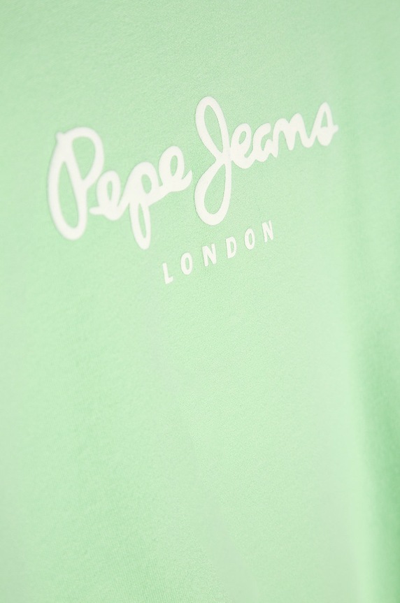 Băieți Pepe Jeans - Bluza copii Cameron 128-176 cm PB581223 verde
