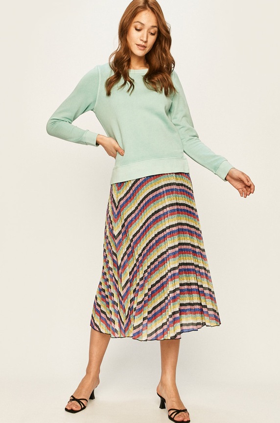 Marc O'Polo - Bluza M02411454079 turkusowy AA00