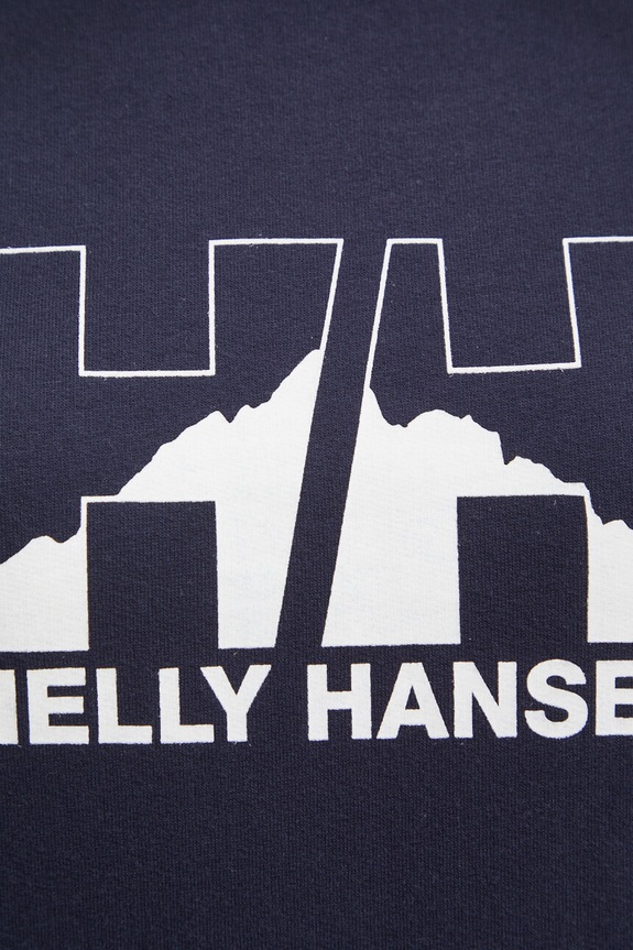 Mikina Helly Hansen NORD GRAPHIC 62981 tmavomodrá
