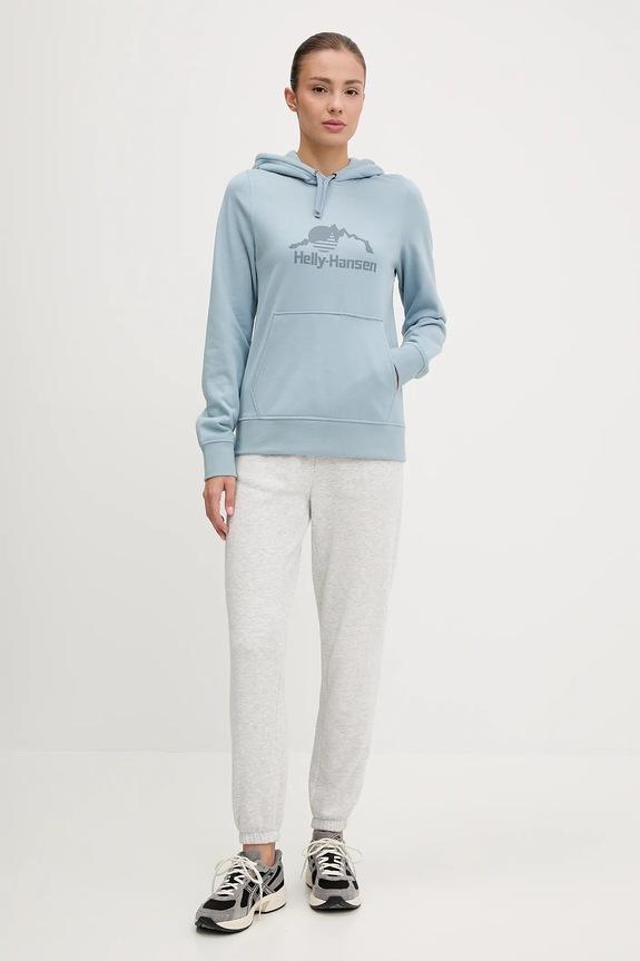 Helly Hansen felpa NORD GRAPHIC 62981 blu SS25