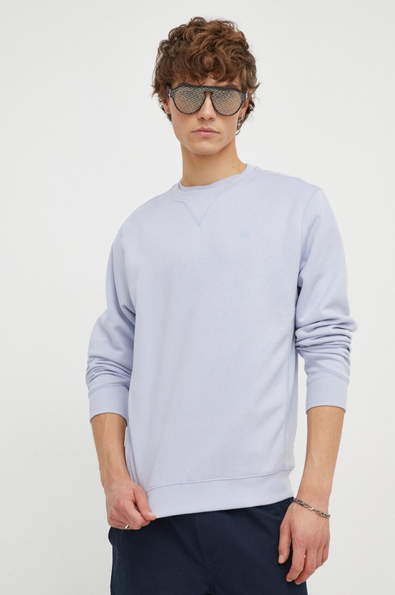 G-Star bluză Premium core D16917.C235 violet AW26