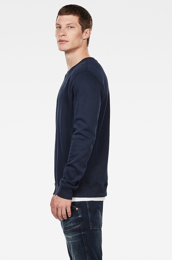 G-Star bluza Premium core D16917.C235 granatowy AW26