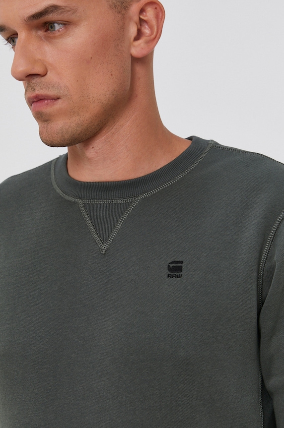 G-Star bluza Premium core D16917.C235 zielony