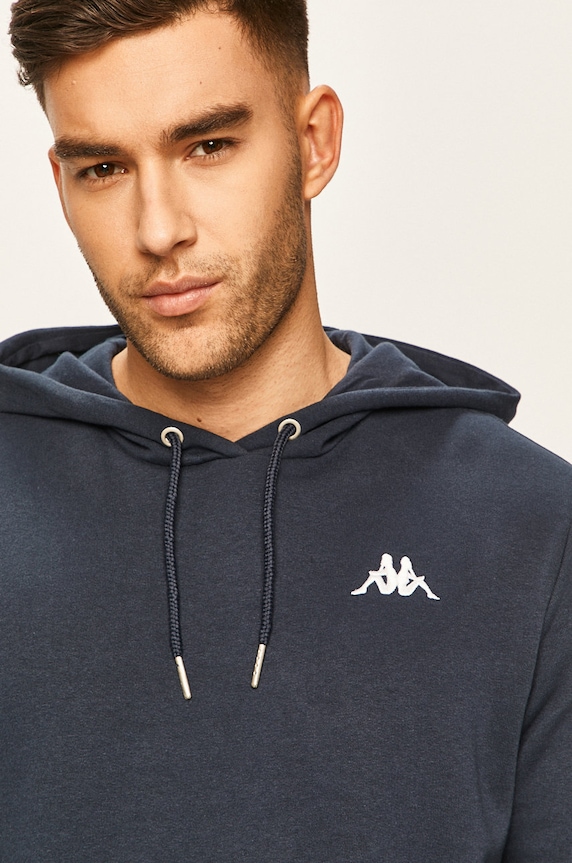 Kappa felpa blu navy 707390
