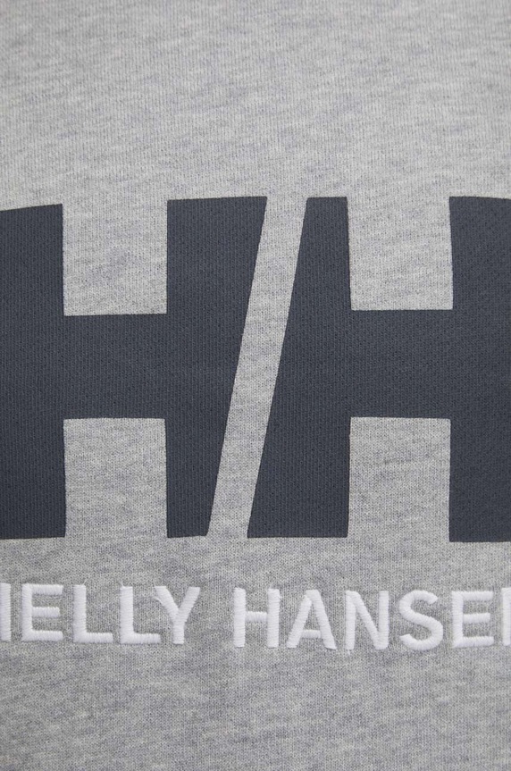 Helly Hansen bluza HH LOGO HOODIE 33977 szary