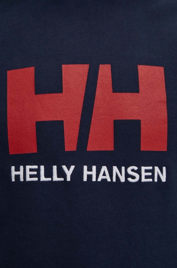 Helly Hansen felső HH LOGO HOODIE 33977 sötétkék