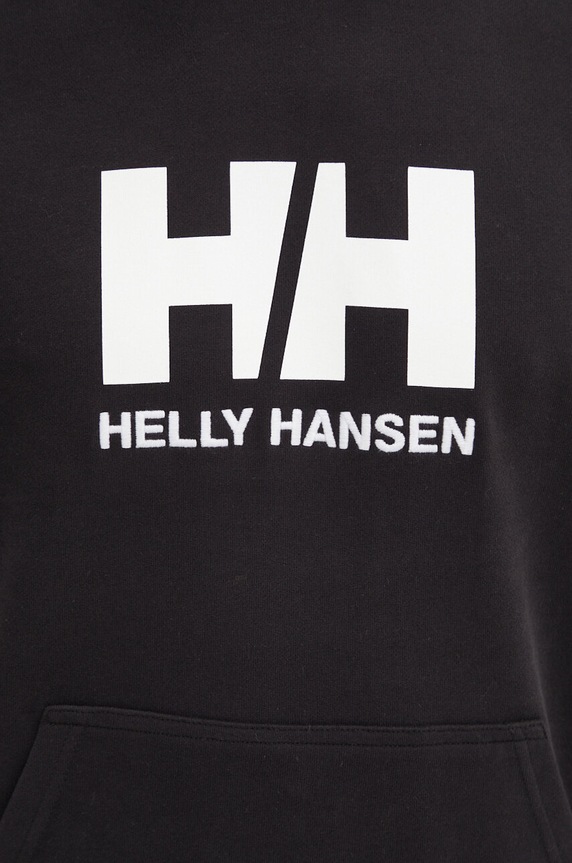 Памучен суичър Helly Hansen HH LOGO HOODIE 33977 черен