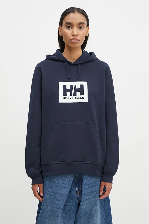 Helly Hansen cotton sweatshirt cotton navy 53289