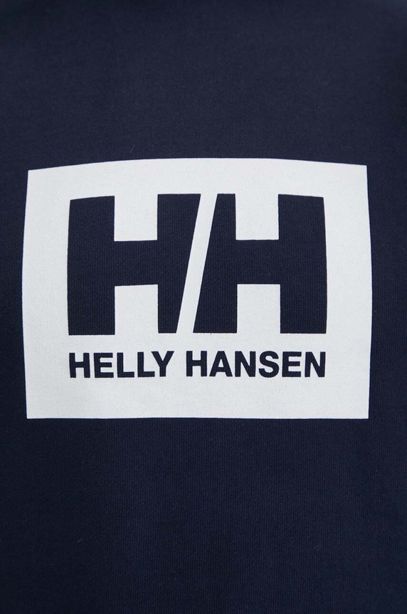 Helly Hansen Bluza bawełniana 53289 granatowy