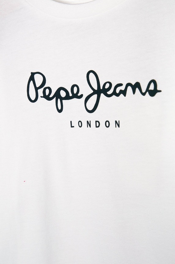 Хлопчик Pepe Jeans - Дитячий лонгслів Herman 92-122 cm PB502359 білий