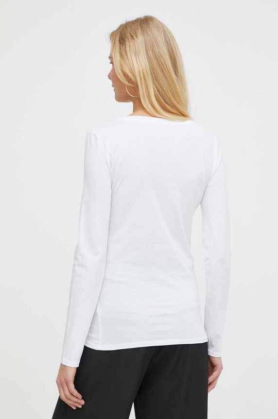 Odjeća Armani Exchange - Majica dugih rukava 8NYTDG.YJ16Z.NOS bijela