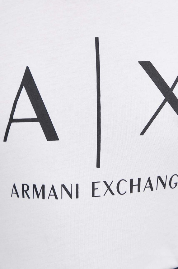 Armani Exchange - Majica dugih rukava 8NYTDG.YJ16Z.NOS bijela