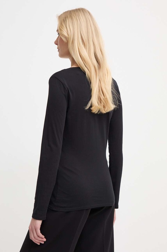 Odzież Armani Exchange - Longsleeve 8NYTDG.YJ16Z.NOS 8NYTDG.YJ16Z.NOS czarny